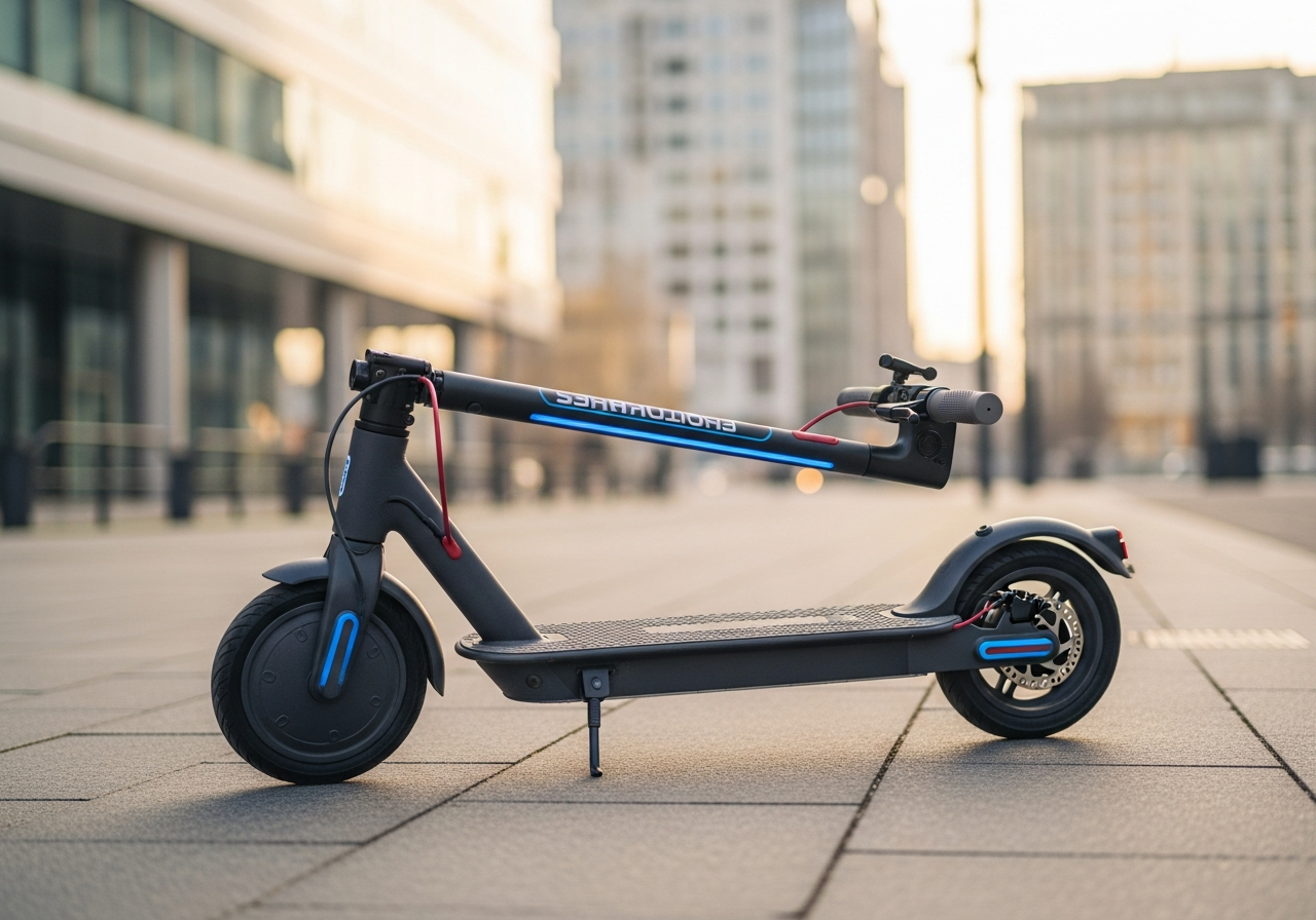 E-Scooter kaufen 2026 - Moderner Elektro-Tretroller in der Stadt